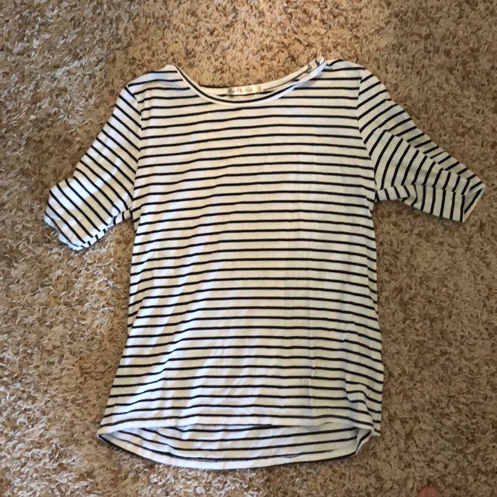 Dressy striped shirt